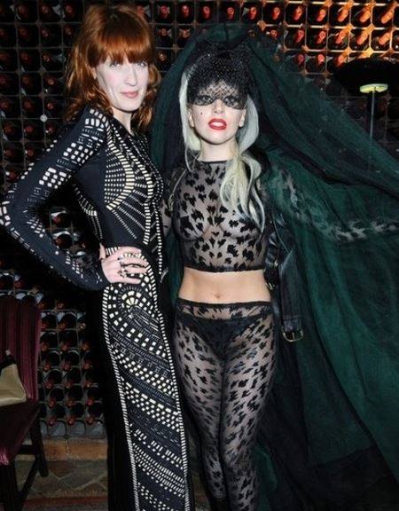 Lady Gaga and Florence Welch