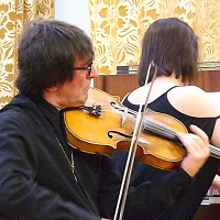 Юрий Башмет и Ксения Башмет в Гаврилов-Яме и Великом