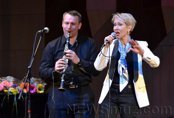 Сергей Шитов (кларнет) и Ирина Богушевская