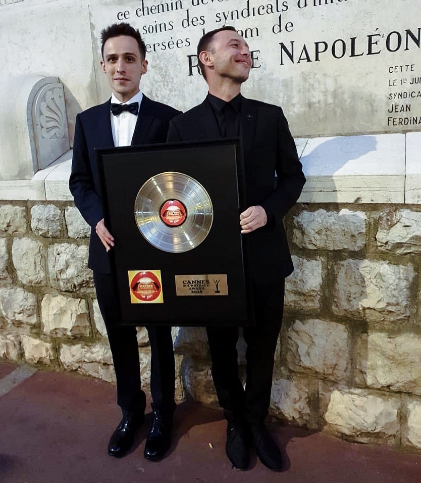 Рома Зверь и Герман Осипов получили награду Cannes Soundtrack