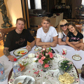 Кристина Орбакайте с детьми