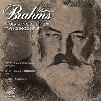 Иоганнес Брамс. Viola Sonatas op. 120, Two Songs, op. 91