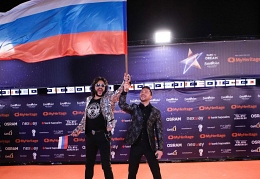 Лазарев и Киркоров на открытии Евровидение 2019