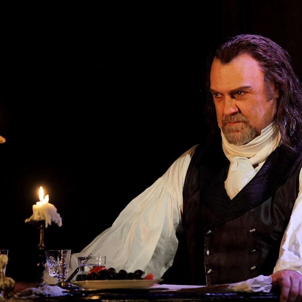 01 2864ashm 0128 Bryn Terfel as Scarpia (c) ROH 2019 photograph by Catherine Ashmore