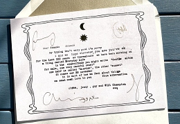 Письмо Coldplay