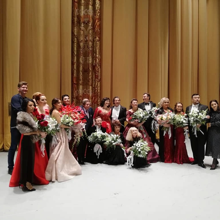 оперный бал Елены Образцовой на Исторической сцене Большого театра
