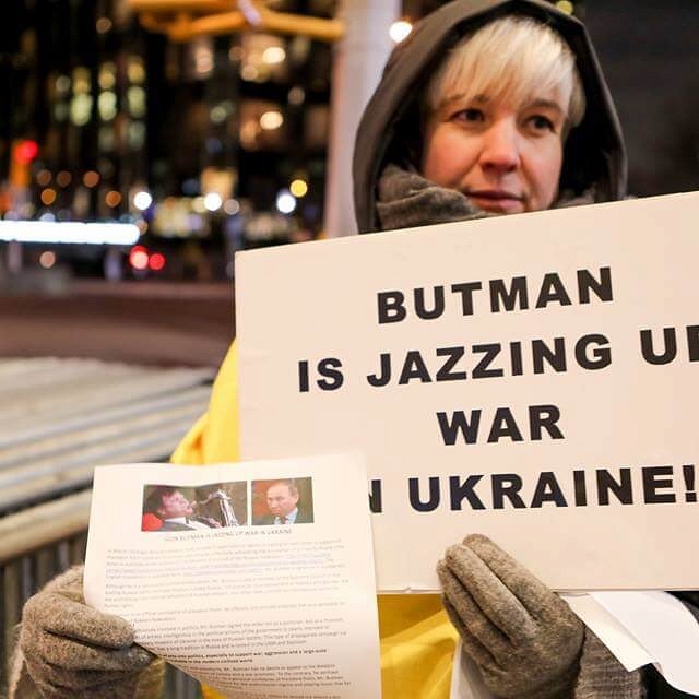 Митинги против Бутмана в США