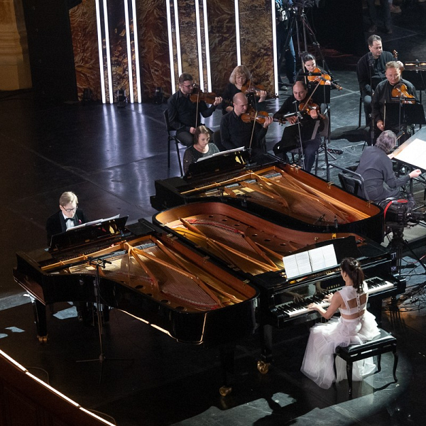 Три рояля: Дмитрий Маслеев, Ксения Башмет и Ю Фенг Чанг
