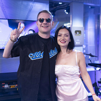 Ольга Серябкина и DJ Smash на Авторадио