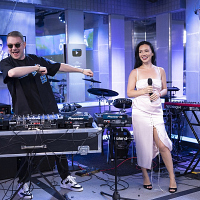 Ольга Серябкина и DJ Smash на Авторадио