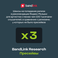 Пресейвы в Bandkink