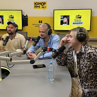 Иракли и группа NLO на Юмор FM
