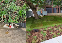 Сад имени Фредди Меркьюри в лондоне