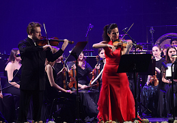 Павел Милюков и Елена Таросян