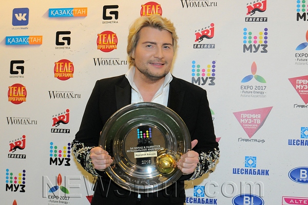 Николай Басков на Премии Муз-ТВ 2015