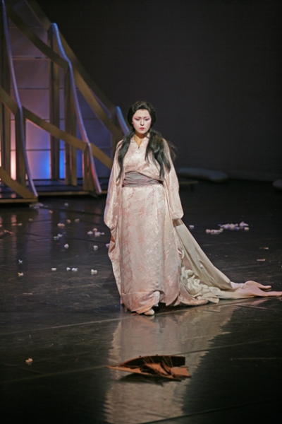 Ольга Гурякова предстанет перед зрителями в  роли Чио-Чио-сан в опере Мадам Баттерфляй