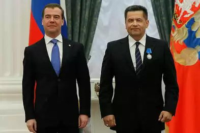 Дмитрий Медведев и Николай Расторгуев