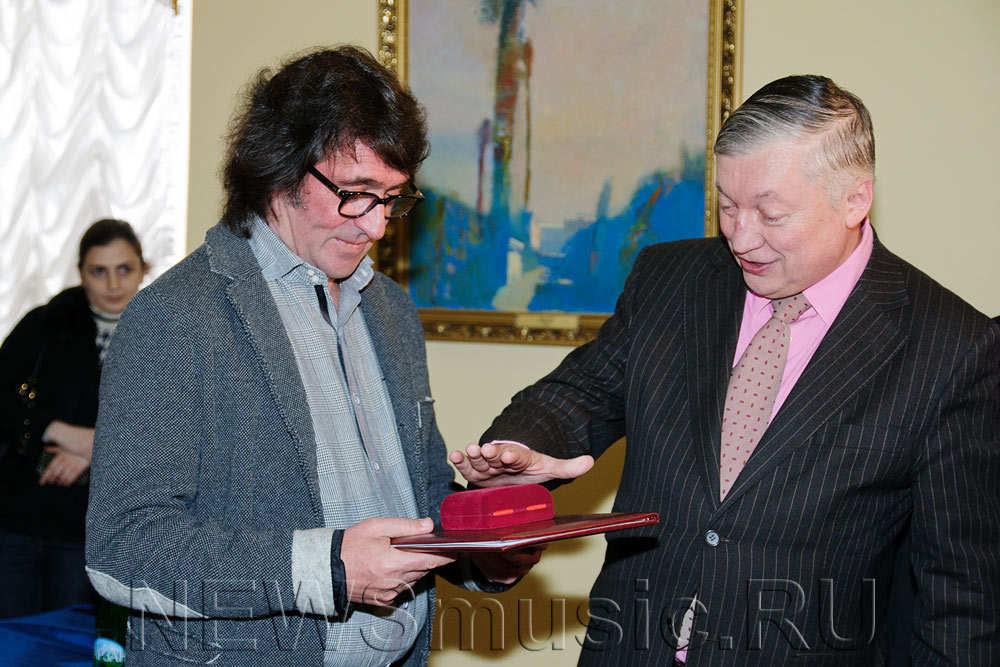 Юрий Башмет и Анатолий Карпов