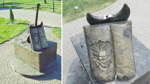 Памятник Горшку в Воронеже