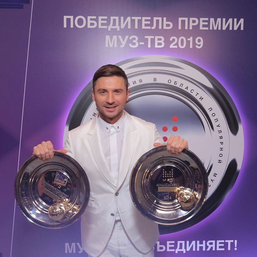 Сергей Лазарев на Премии Муз-ТВ 2019