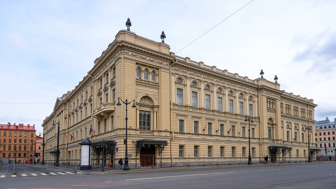 Историческое здание Санкт-Петербургской государственной консерватории имени Н. А. Римского-Корсакова